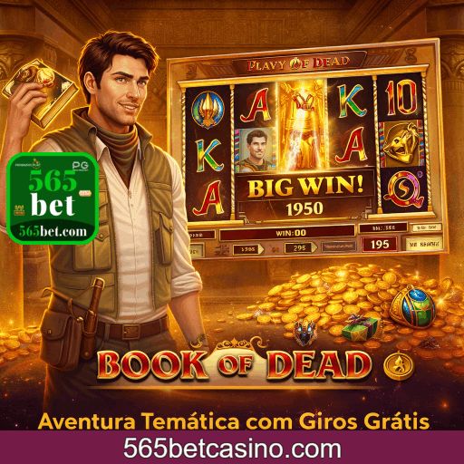 slot Book of Dead Play’n GO tema egípcio